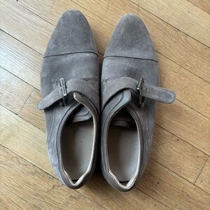 Giorgio Armani Men’s Single Monk Strap Shoes (EU 39 1/2)